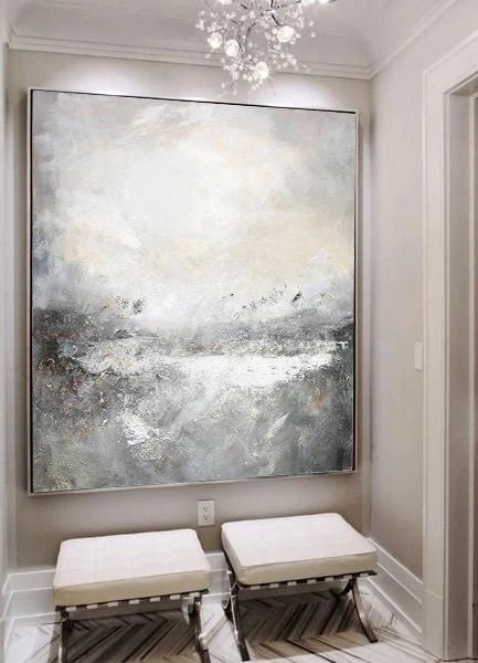 Landscape Handmade Coastal Your You Abstract Canvas Wall Art 44YFK